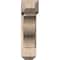 Ekena Millwork Funston Craftsman Smooth Bracket w/ Offset Brace, Douglas Fir, 7 1/2"W x 28"D x 28"H BKT0806X28X28FST04SDF - alternate 2